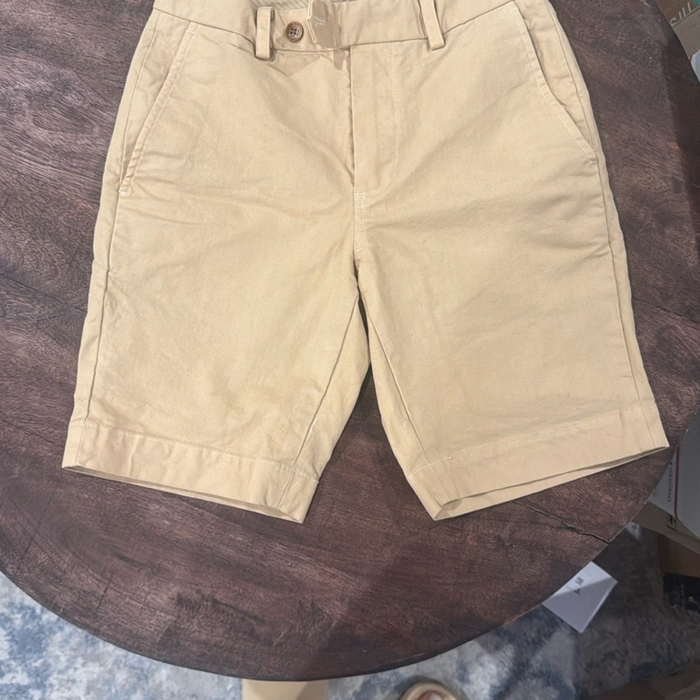 Men’s Brooks Brothers Tan Flat Front Shorts - Picture 4 of 4